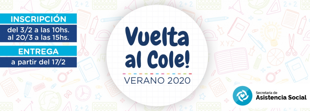 ¡Ya comienza la inscripción para “Vuelta al Cole”!