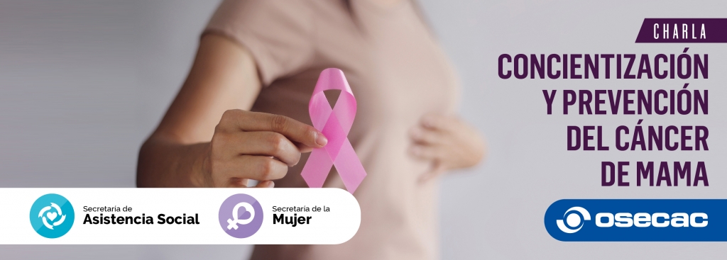 Charla Virtual: Concientización y prevención del Cáncer de Mama