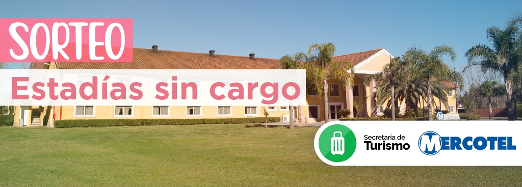 ¡PARTICIPÁ POR UNA ESTADÍA SIN CARGO EN MERCOTEL!