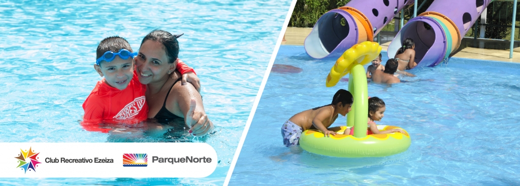 ¡Ya falta poco para la temporada de pileta en Parque Norte y Club Recreativo Ezeiza!