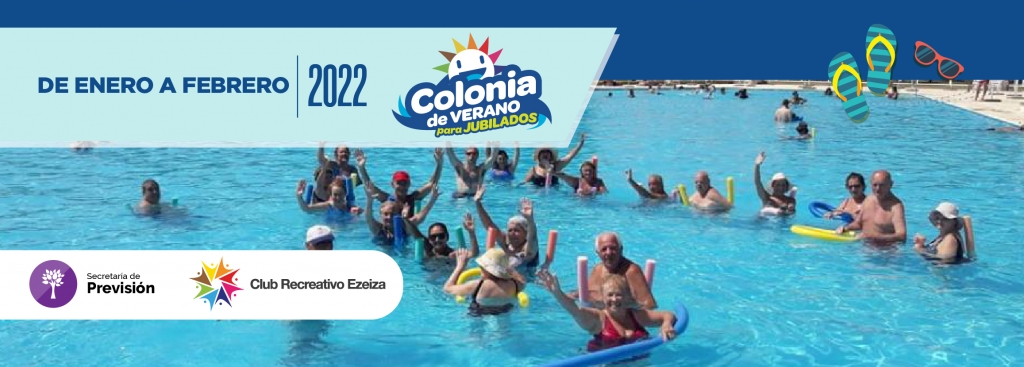 ¡VUELVE LA COLONIA DE VERANO PARA JUBILADOS/AS 2022!