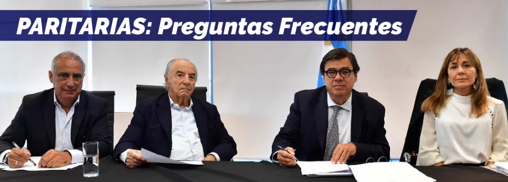 PARITARIAS: Preguntas Frecuentes