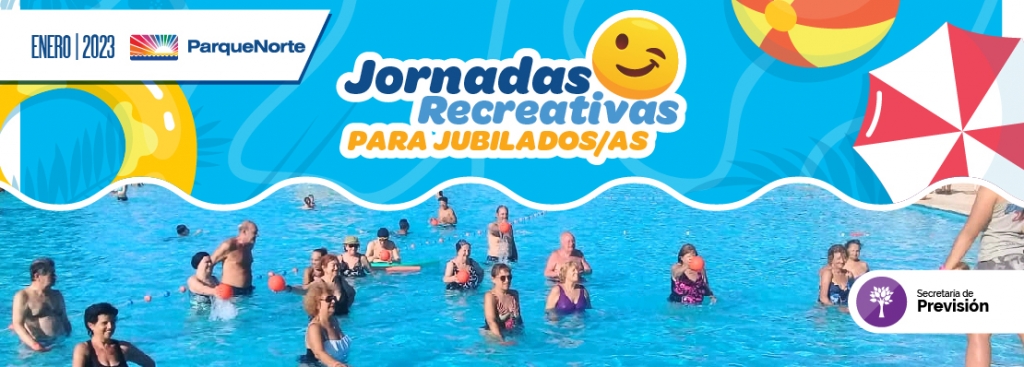 ¡Jornadas recreativas para jubilados/as en Parque Norte!