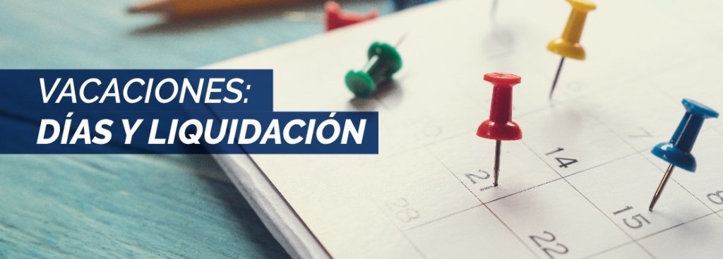 ¡Calculá el pago de tus vacaciones!