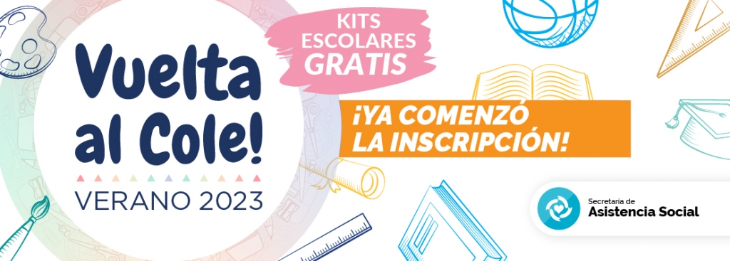 ¡Comenzó la inscripción para Vuelta al Cole!