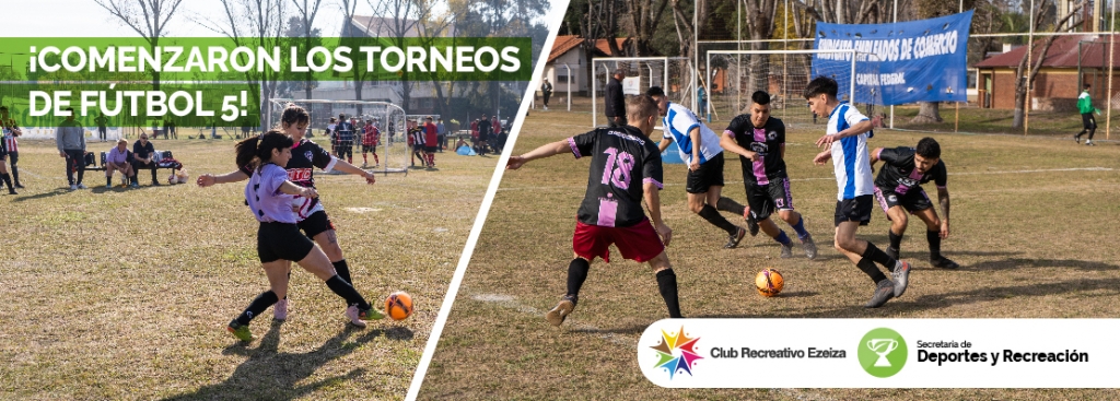 ¡Comenzaron los torneos de fútbol 5!