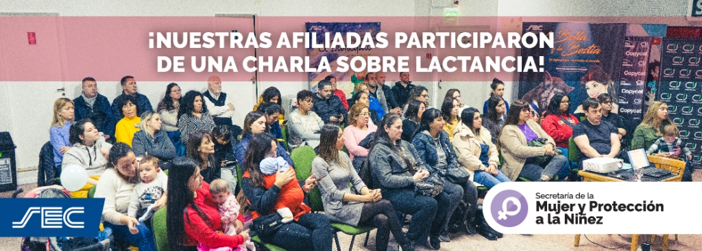 ¡Nuestras afiliadas participaron de una charla sobre lactancia!