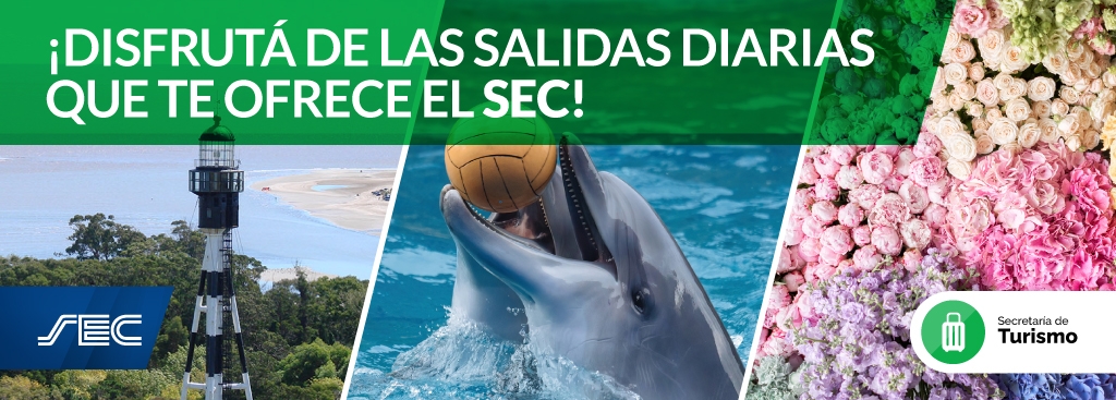 ¡Disfrutá de las salidas diarias que te ofrece el SEC!