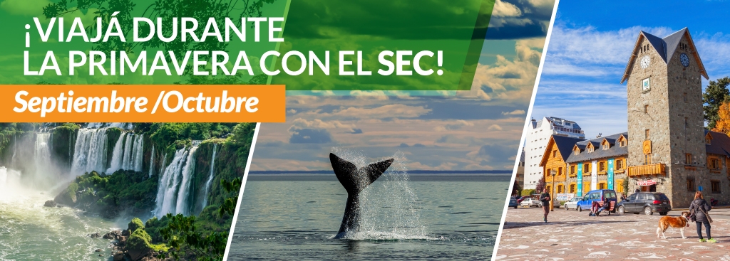 ¡Viajá durante la primavera con el SEC!