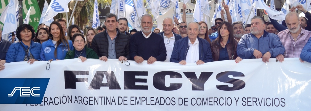 COMERCIO PRESENTE EN LAS MOVILIZACIONES EN DEFENSA DE LA ELIMINACIÓN DEL IMPUESTO A LAS GANANCIAS