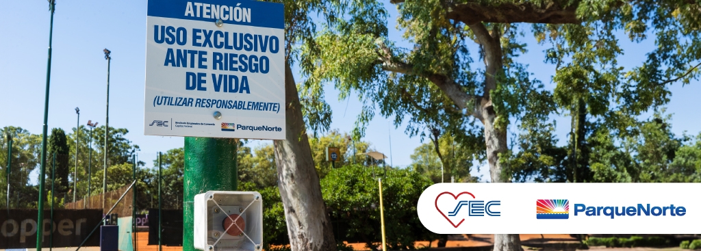 Parque Norte: ¡Nuevo espacio cardioseguro! 