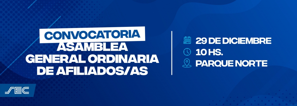 Convocatoria Asamblea General Ordinaria