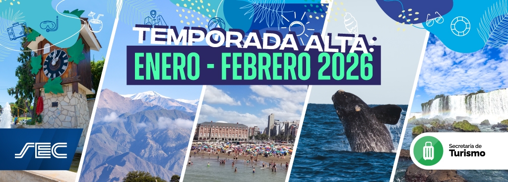 Los mejores destinos en temporada alta de verano son junto al SEC