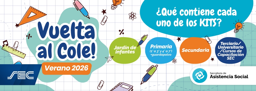 Vuelta al Cole: kits escolares para toda la familia mercantil