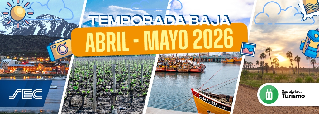TEMPORADA BAJA ABRIL-MAYO 2026