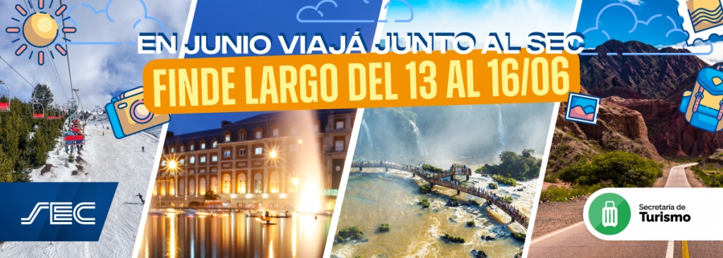 FINDE LARGO DEL 13 AL 15/06 Y AVANCE DE VACACIONES DE INVIERNO 2026