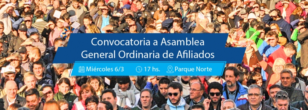 Convocatoria a Asamblea Ordinaria de Afiliados